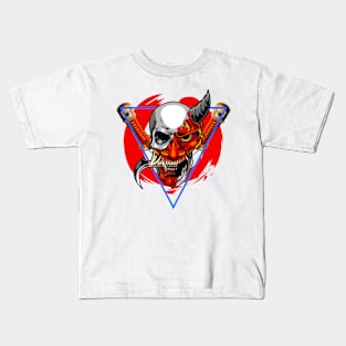 Hannya Skull 1.3 Kids T-Shirt